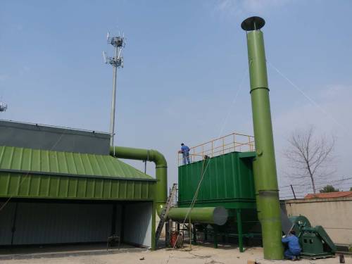 除塵器現場安裝圖 除塵器現場安裝圖