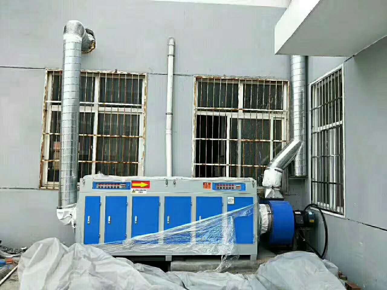 光氧催化設備安裝圖